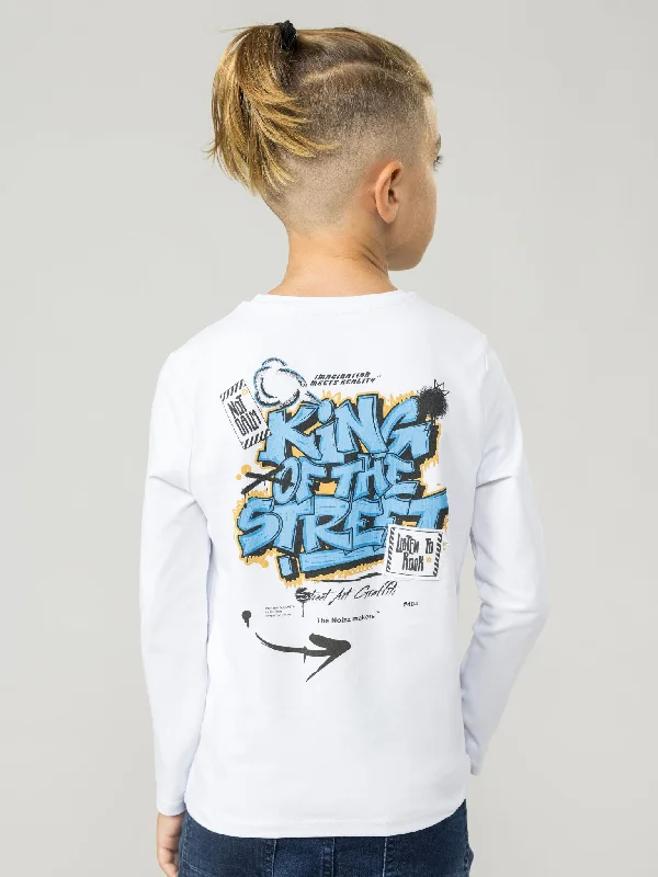 Men's Striped Long-Sleeve Shirts for a Maritime FeelKING OF THE STREET LONG SLEEVE T SHIRT Men's Striped Long-Sleeve Shirts for a Maritime FeelKING OF THE STREET LONG SLEEVE T SHIRT