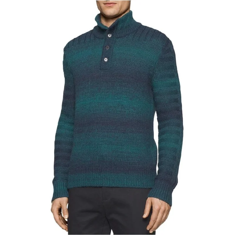 Men's Sweaters with Short SleevesCalvin Klein Mens Space Dyed Knit Sweater, Green, XX-Large Men's Sweaters with Short SleevesCalvin Klein Mens Space Dyed Knit Sweater, Green, XX-Large