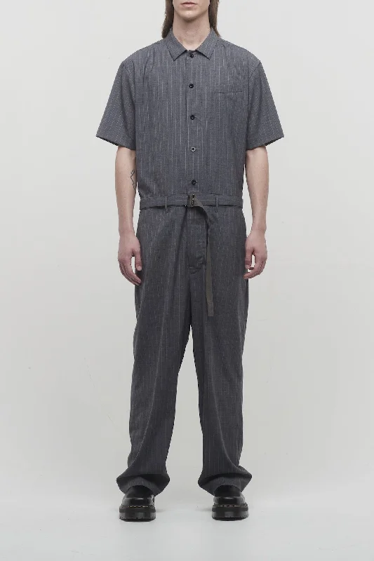 Men's Coats without LiningSacai Chalk Stripe Jumpsuit