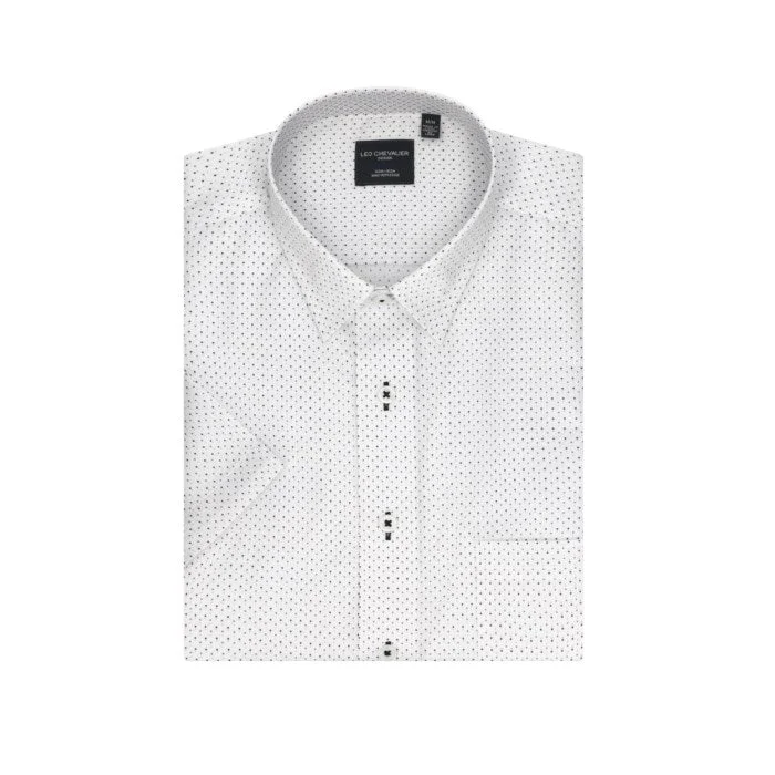 Men's Long-Sleeve Shirts for Year-Round WearLeo Chevalier Short Sleeve Sport Shirt Tall Sizes - 620360/QT 1300 Men's Long-Sleeve Shirts for Year-Round WearLeo Chevalier Short Sleeve Sport Shirt Tall Sizes - 620360/QT 1300