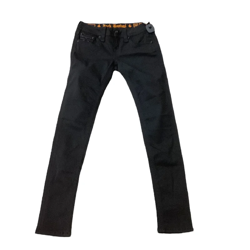 Men's Straight-Leg JeansJeans Designer By Rock Revival In Black, Size: 6