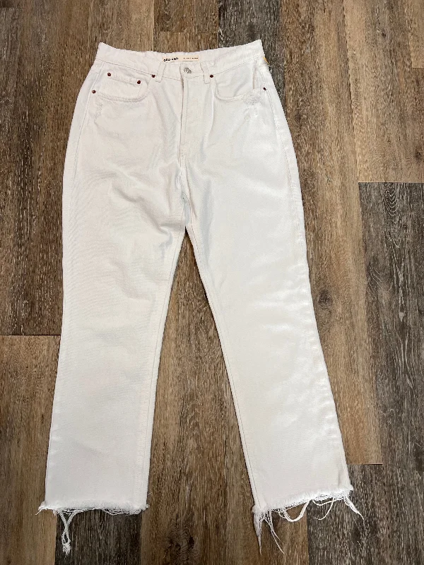 Authentic Raw Denim Men's JeansJeans Designer By GRLFRND In White, Size: 8/29