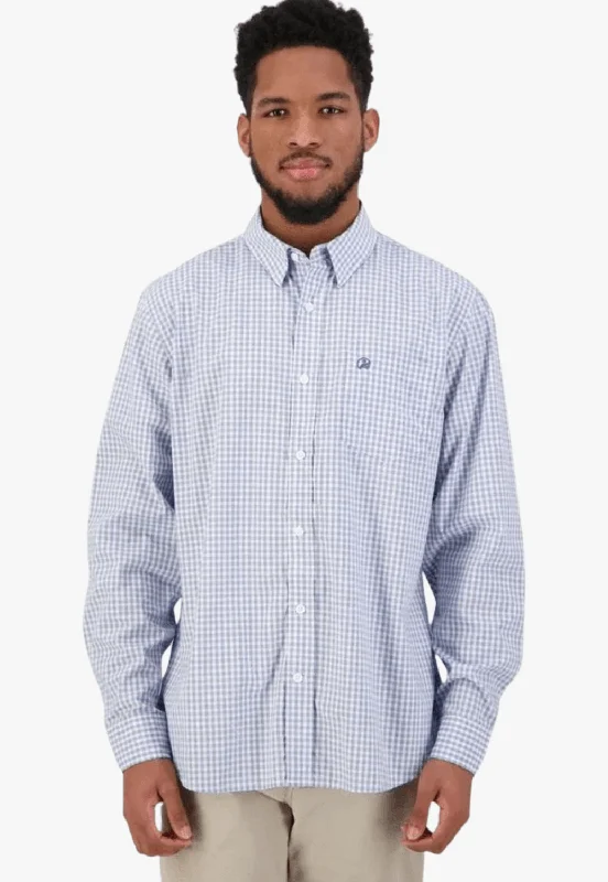 Men's Checkered Shirts for a Retro FeelSwanndri Mens Stamford Long Sleeve Shirt