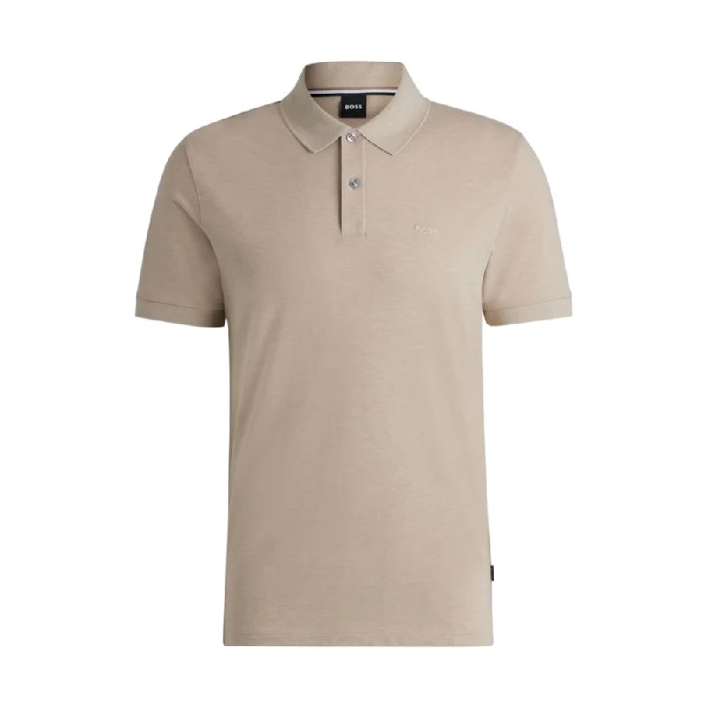 Men's Shirts with Striped PatternsPallas Regular-fit polo shirt in cotton with embroidered logo Men's Shirts with Striped PatternsPallas Regular-fit polo shirt in cotton with embroidered logo