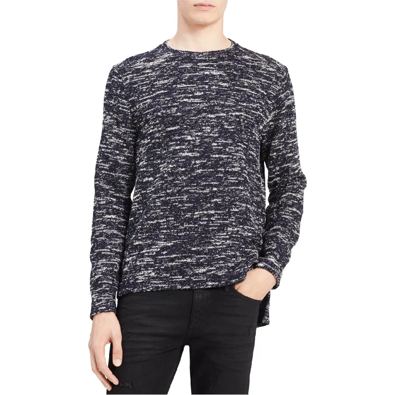Men's Sweaters for Casual OccasionsCalvin Klein Mens Boucle Pullover Sweater, Blue, X-Large Men's Sweaters for Casual OccasionsCalvin Klein Mens Boucle Pullover Sweater, Blue, X-Large