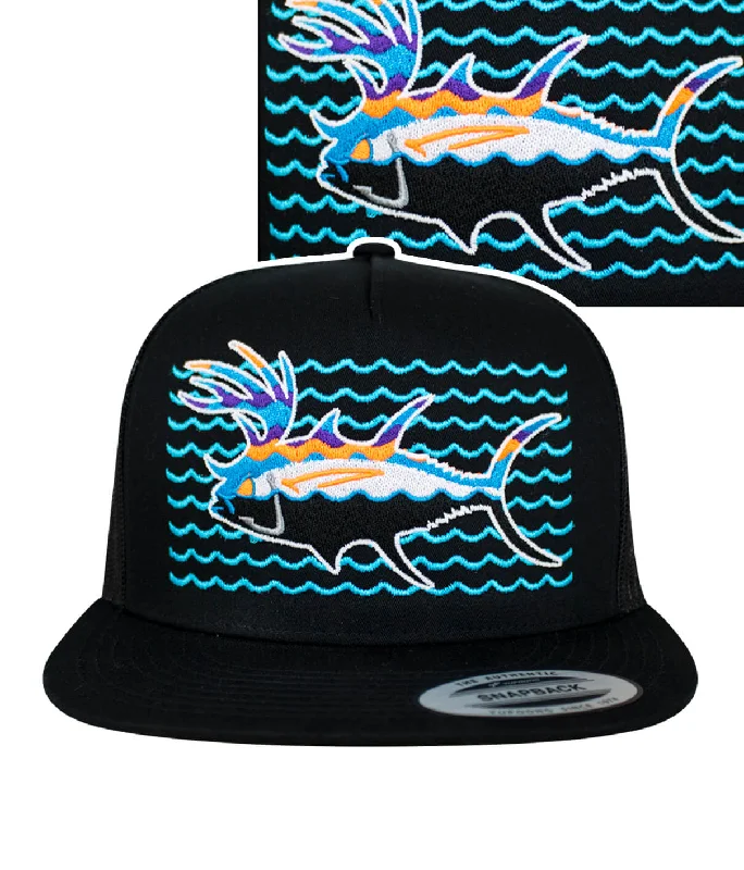 Customized Trucker Hats"Buck- Eye Explorer on the Water" Unisex Snapback Trucker Hat