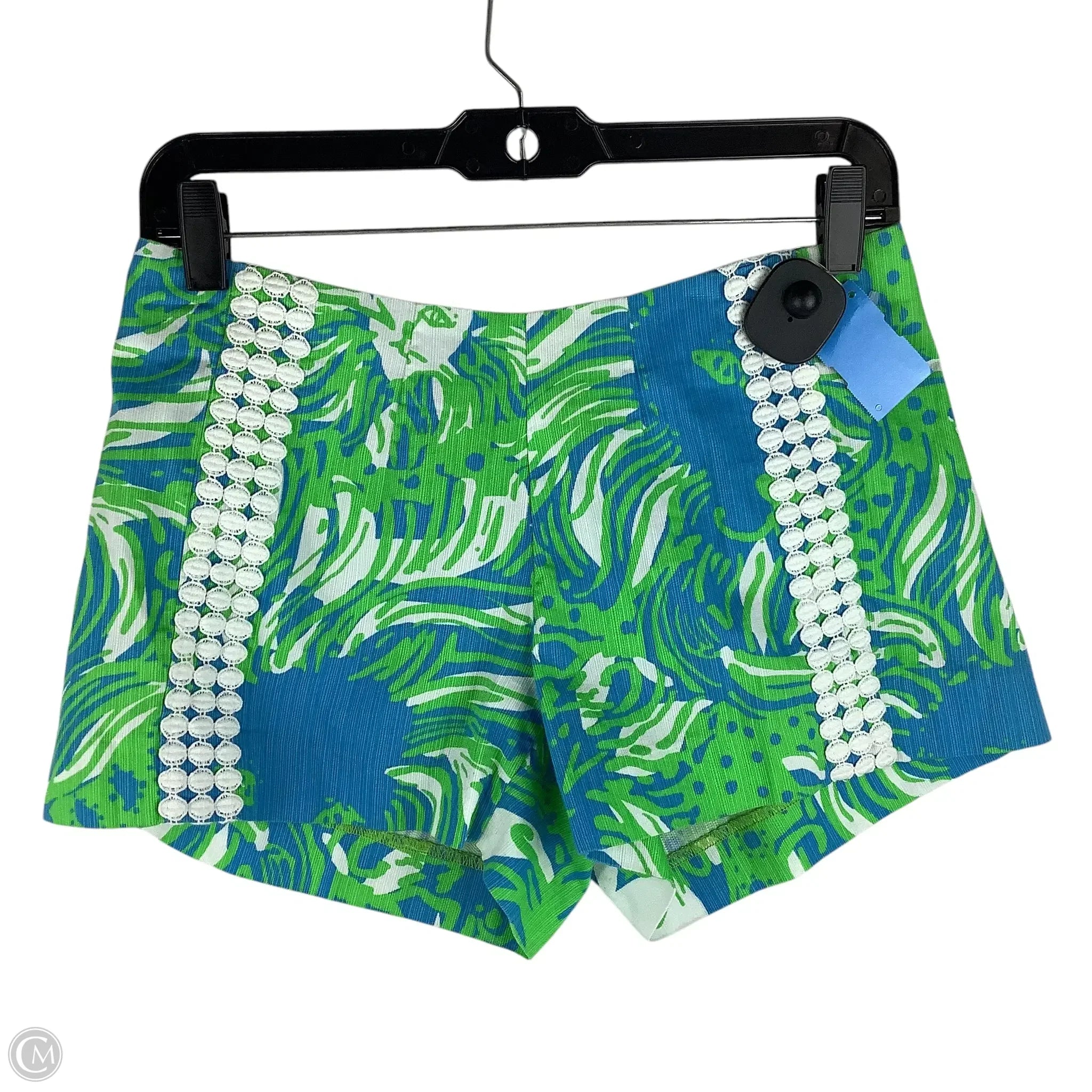 Men's Durable Cargo Shorts for WorkShorts Designer By Lilly Pulitzer In Green, Size: S/4 Men's Durable Cargo Shorts for WorkShorts Designer By Lilly Pulitzer In Green, Size: S/4