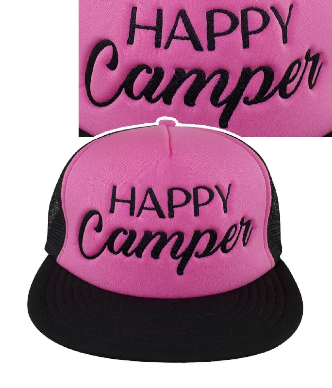 Youth Snapback Hats"Happy Camper" District Foam Trucker Hat