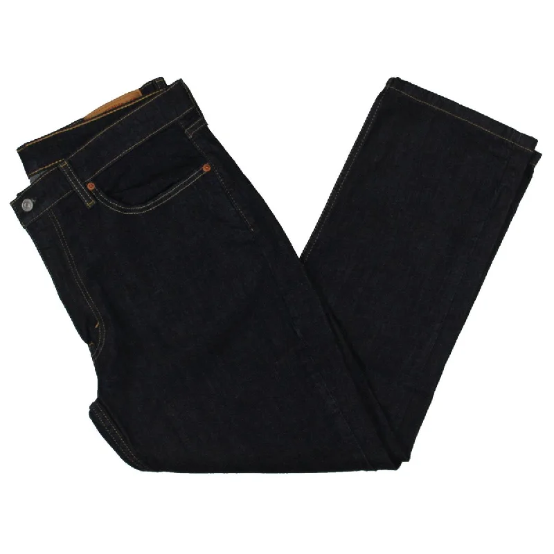 Men's Jeans with Embroidered Logos514 Mens Denim Dark Wash Jeans