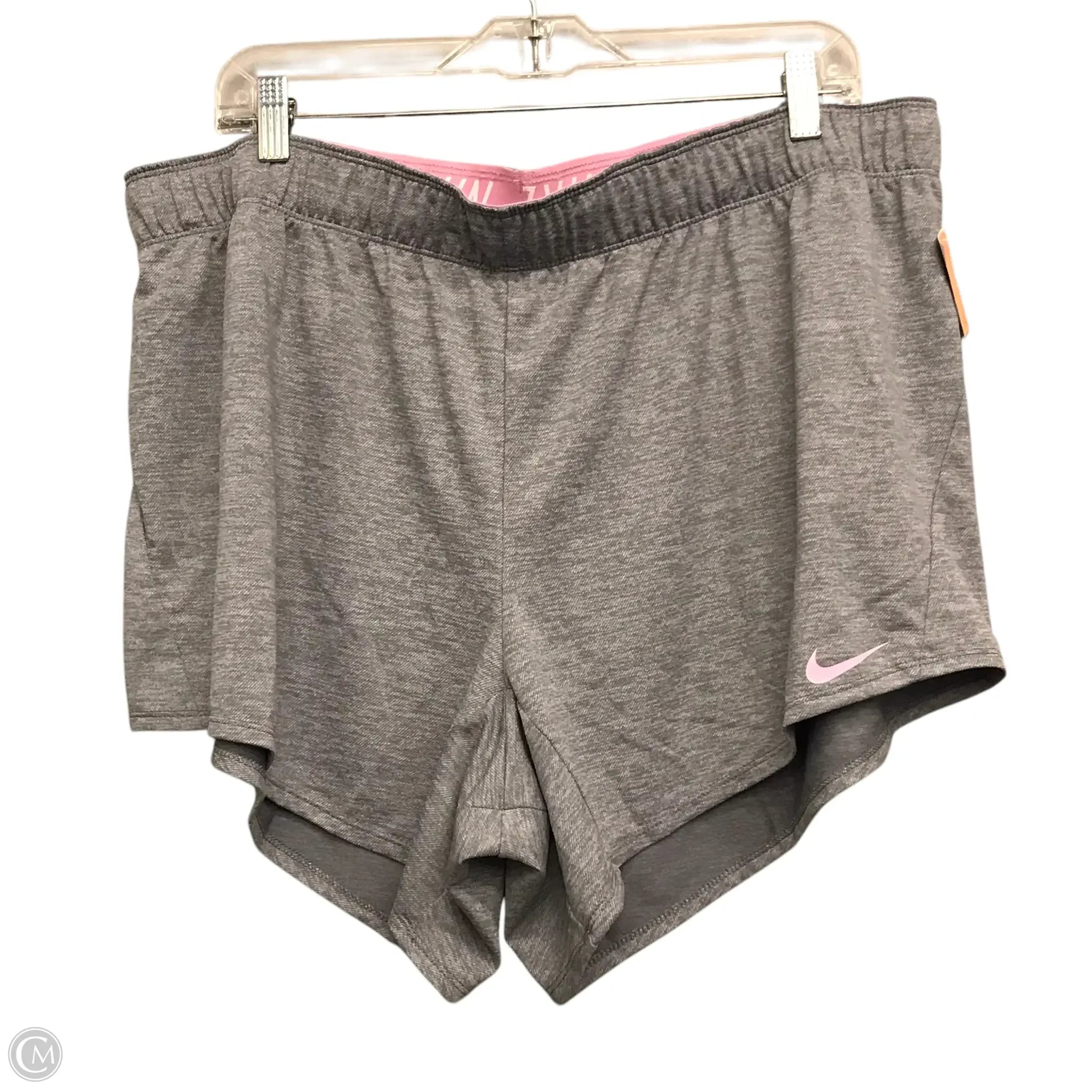 Men's Lightweight Travel and Adventure ShortsAthletic Shorts By Nike In Grey, Size: 1x Men's Lightweight Travel and Adventure ShortsAthletic Shorts By Nike In Grey, Size: 1x
