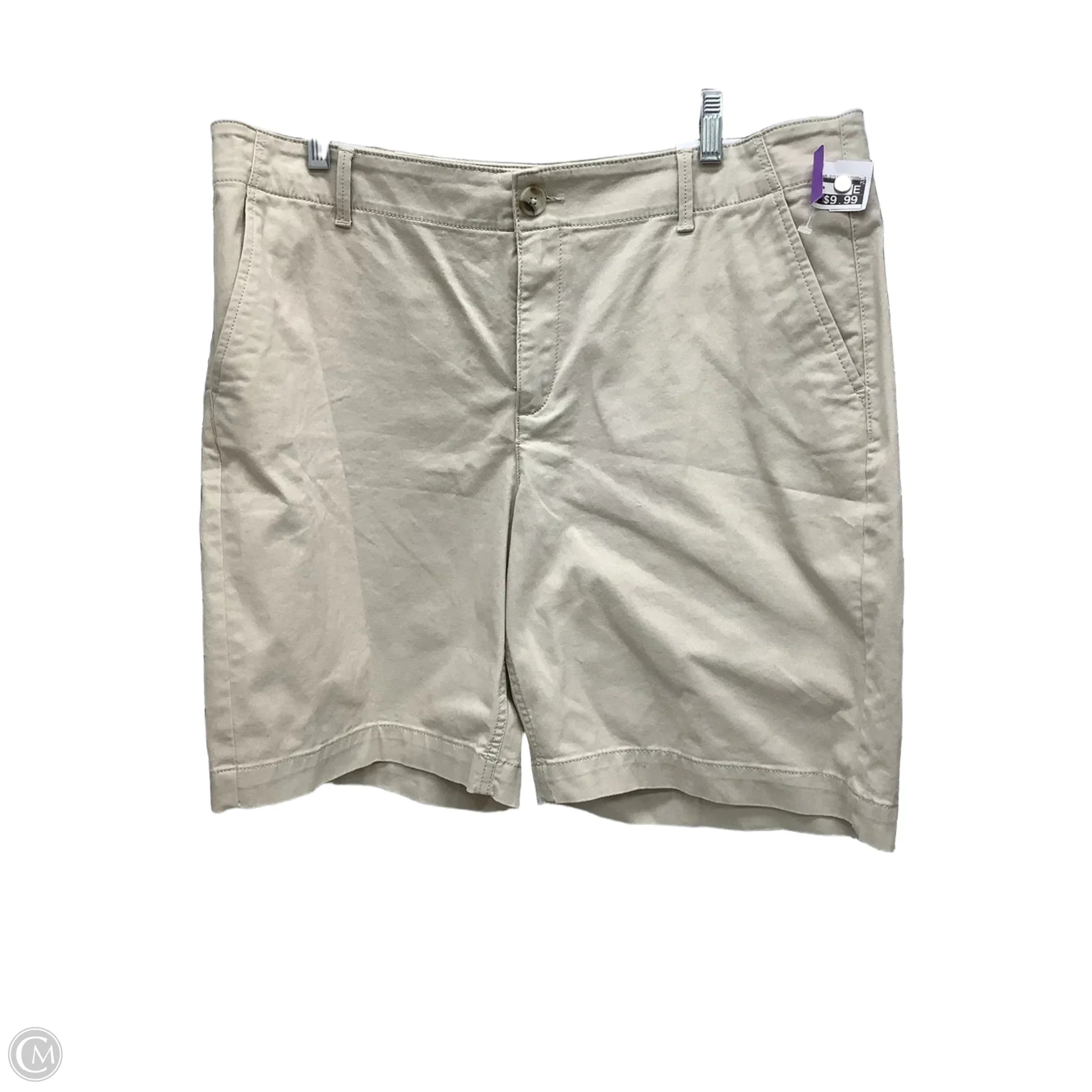 Men's Cool and Breathable Linen Summer ShortsShorts By Loft In Tan, Size: 14