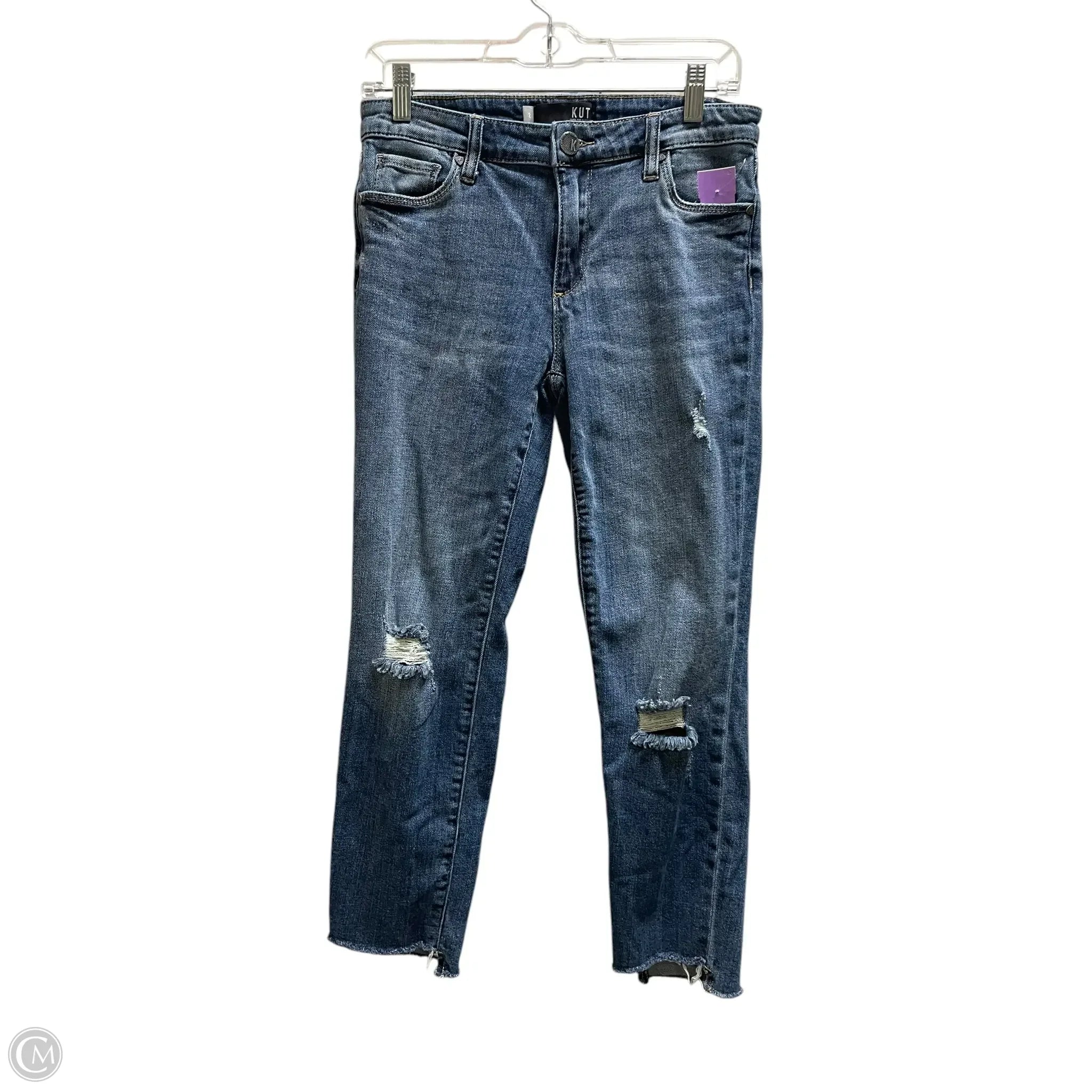 XL Men's JeansJeans Skinny By Kut In Blue Denim, Size: 2