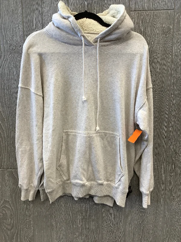 Men's Hoodies for Winter SportsSweatshirt Hoodie By American Eagle In Cream, Size: Xs Men's Hoodies for Winter SportsSweatshirt Hoodie By American Eagle In Cream, Size: Xs