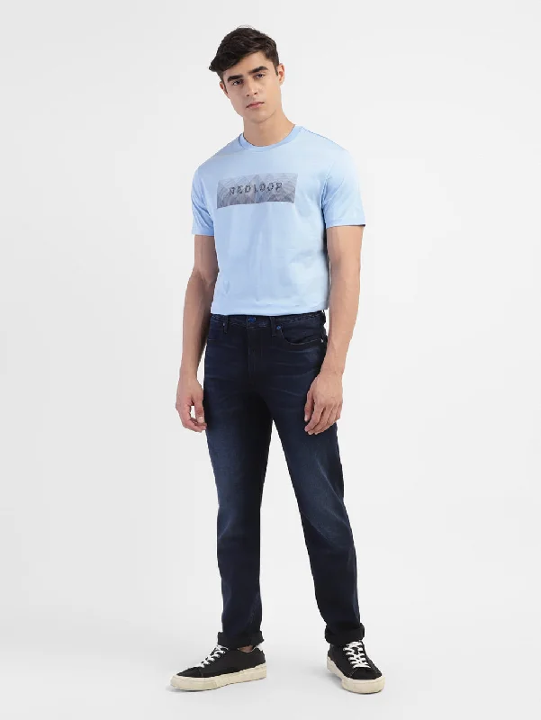 Striped Men's TopsMen Regular Fit Graphics Print T-Shirt