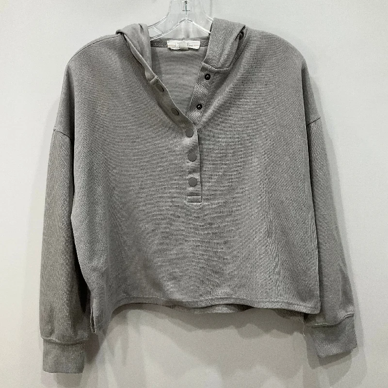 Men's Hoodies with Breathable FabricSweatshirt Hoodie By Hippie Rose In Grey, Size: M Men's Hoodies with Breathable FabricSweatshirt Hoodie By Hippie Rose In Grey, Size: M