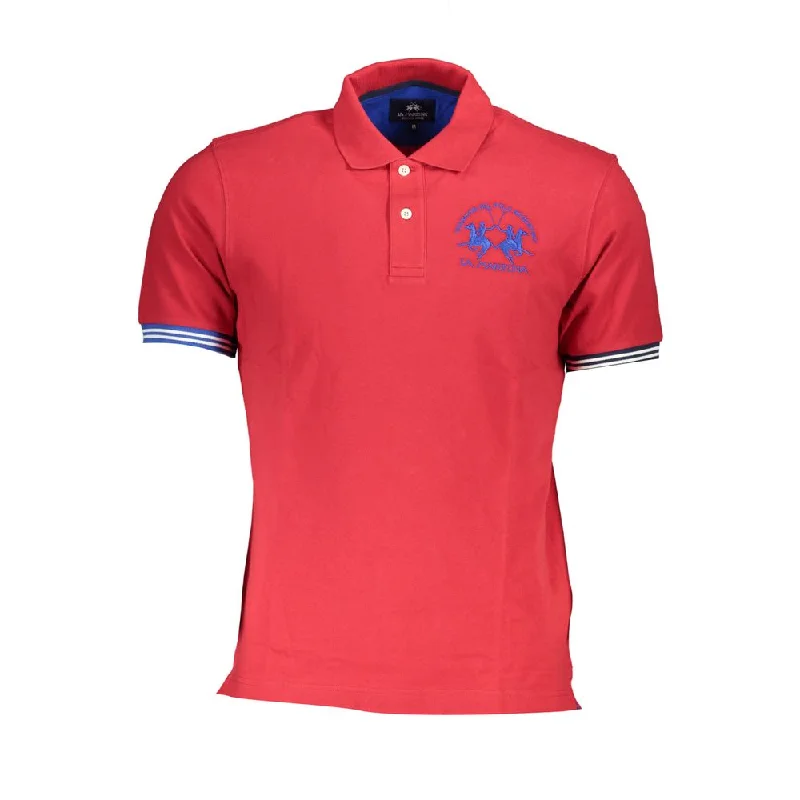 Men's Shirts with Floral PrintsLa Martina  Cotton Polo Men's Shirt