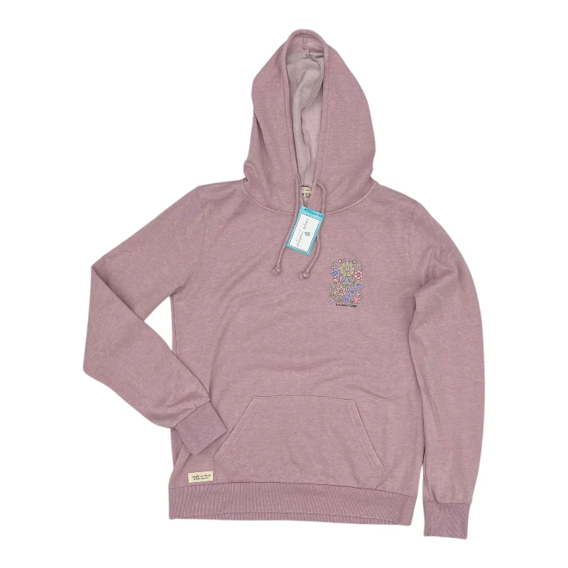 Men's Hoodies with Stretch FabricSweatshirt Hoodie By Simply Southern In Pink, Size:S Men's Hoodies with Stretch FabricSweatshirt Hoodie By Simply Southern In Pink, Size:S