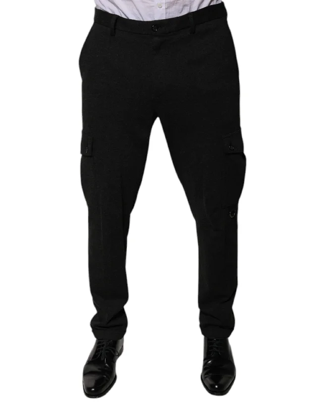 New Arrival Men's JeansDolce & Gabbana Viscose Cargo Men Casual Men's Pants