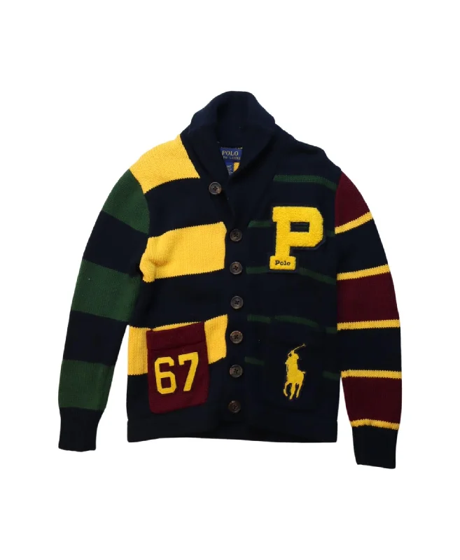 Men's Sweaters with Pleated DesignsPolo Ralph Lauren Cardigan 4T