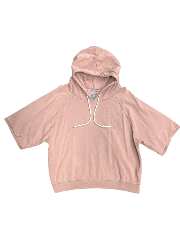Affordable Men's HoodiesSWEATSHIRT HOODIE by GAP In PINK, Size: L