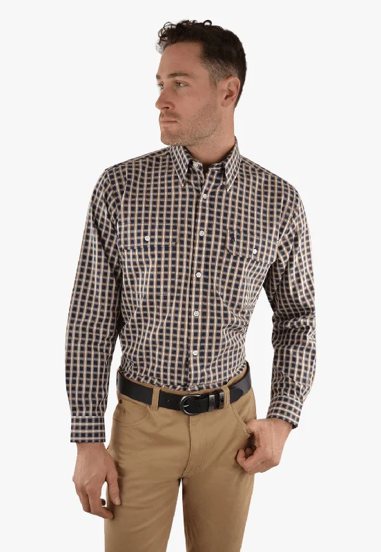 Men's Iron-Free Shirts for Wrinkle-Resistant WearThomas Cook Mens Sean Long Sleeve Shirt Men's Iron-Free Shirts for Wrinkle-Resistant WearThomas Cook Mens Sean Long Sleeve Shirt