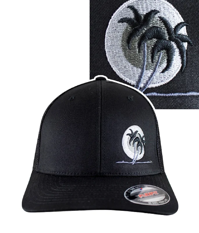 Formal Derby Caps"Black Line" Meshback Flexfit Hat