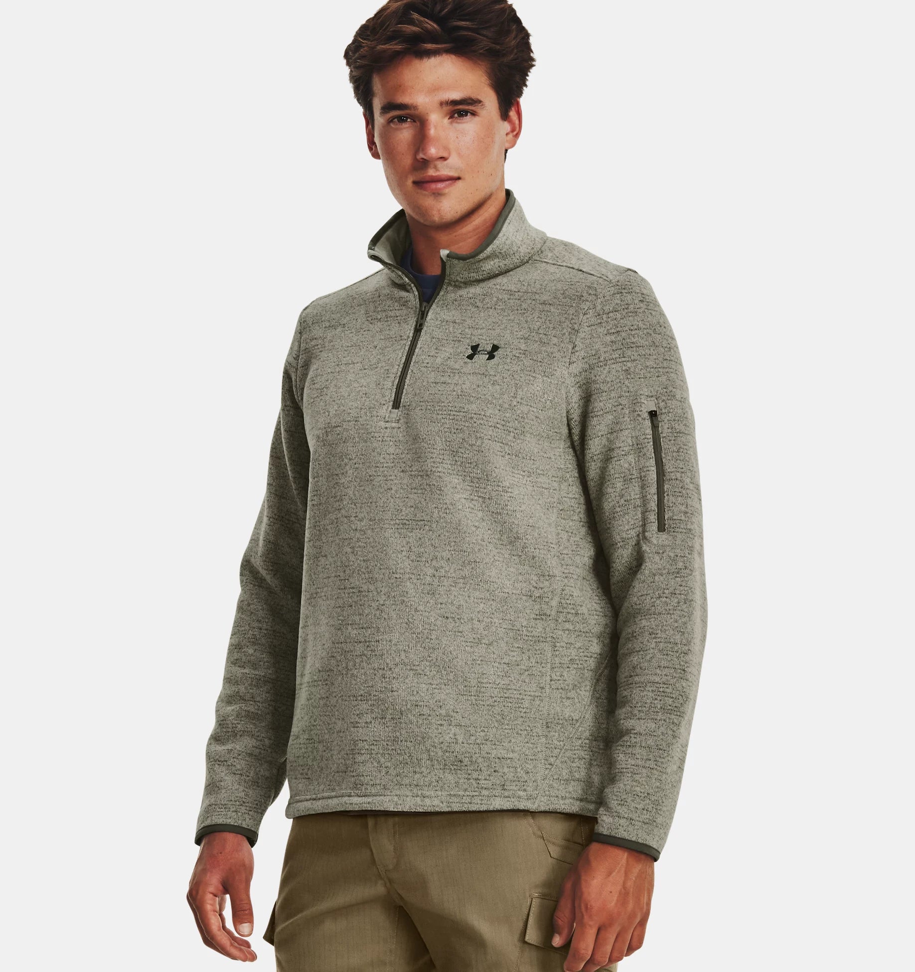Men's Sweaters with Built-In ScarvesUnder Armour Specialist ¼ Zip - 1380271