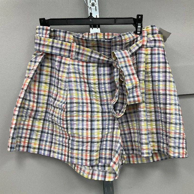 Skinny Men's Fit Casual ShortsSHORTS by LOFT In PLAID PATTERN, Size: XL