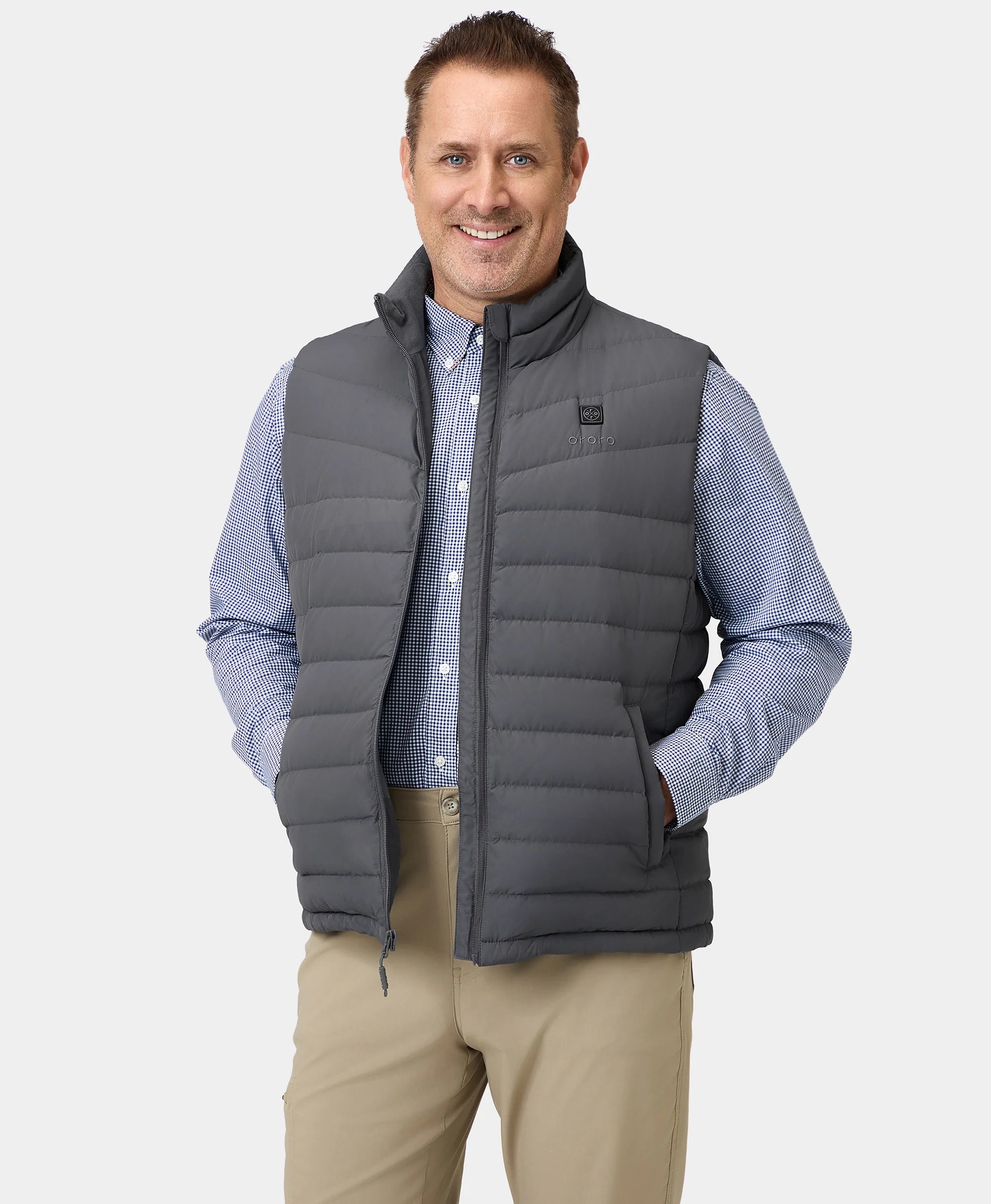 Classic Men's Trench CoatsMen's Heated Lightweight Down Vest - New Colors