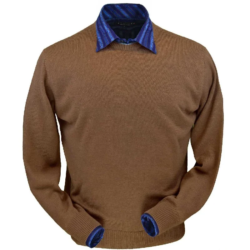 Layered Men's Vest SweatersRoyal Alpaca Crew Neck Sweater in Vicuña by Peru Unlimited Layered Men's Vest SweatersRoyal Alpaca Crew Neck Sweater in Vicuña by Peru Unlimited
