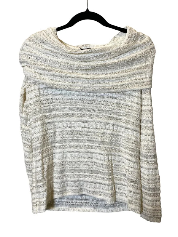 Men's Hoodies for StreetwearSweatshirt Collar By Maurices In Cream, Size: M