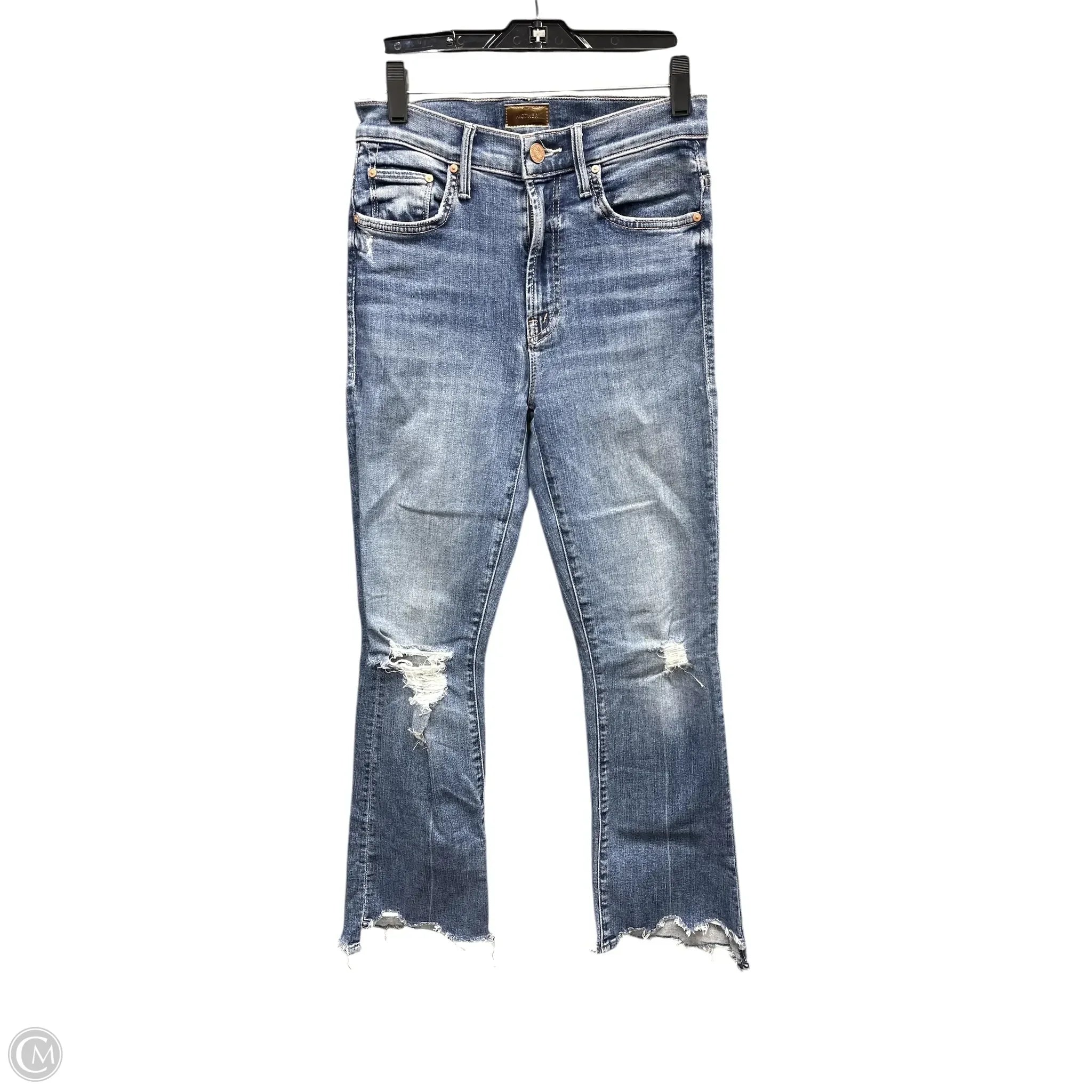 Men's Jeans Made from Recycled MaterialsJeans Straight By Mother In Blue Denim, Size: 0 Men's Jeans Made from Recycled MaterialsJeans Straight By Mother In Blue Denim, Size: 0