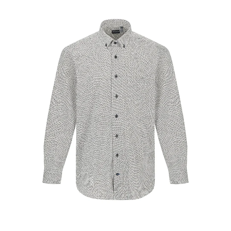 Men's Custom Dress Shirts for a Personalized FitLeo Chevalier Long Sleeve Knit Button Down Sport Shirt *Tall Sizes* White - 623497 0198 Men's Custom Dress Shirts for a Personalized FitLeo Chevalier Long Sleeve Knit Button Down Sport Shirt *Tall Sizes* White - 623497 0198