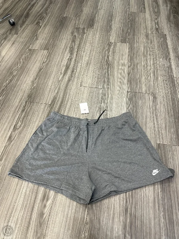 Resilient Men's Cargo ShortsAthletic Shorts By Nike In Grey, Size: 3x
