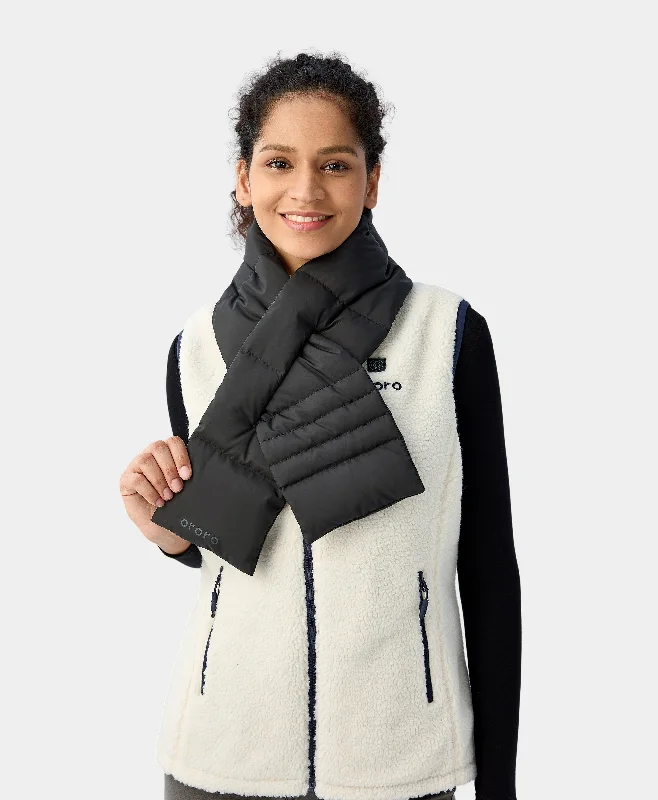 Men's Coats with HoodsFinal Sale - Unisex Heated Puffer Down Scarf