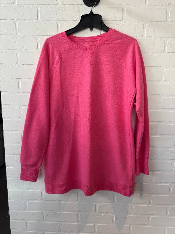Essential Men's Sports HoodiesAthletic Sweatshirt Crewneck By Tek Gear In Pink, Size: L Essential Men's Sports HoodiesAthletic Sweatshirt Crewneck By Tek Gear In Pink, Size: L