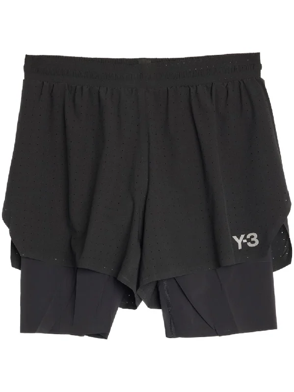 Men's Summer-Ready Linen and Cotton ShortsY-3 Men's Shorts