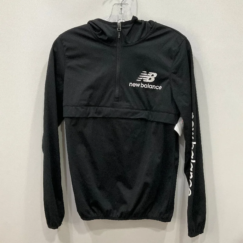 Men's Hoodies with Faux Fur TrimAthletic Sweatshirt Hoodie By New Balance In Black, Size: S Men's Hoodies with Faux Fur TrimAthletic Sweatshirt Hoodie By New Balance In Black, Size: S