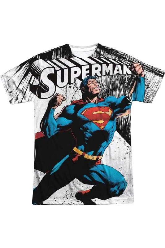 Versatile Men's Tank TopsSuperman To Infinity (Front/Back Print) Short Sleeve Adult Poly Crew Tee / T-Shirt Versatile Men's Tank TopsSuperman To Infinity (Front/Back Print) Short Sleeve Adult Poly Crew Tee / T-Shirt