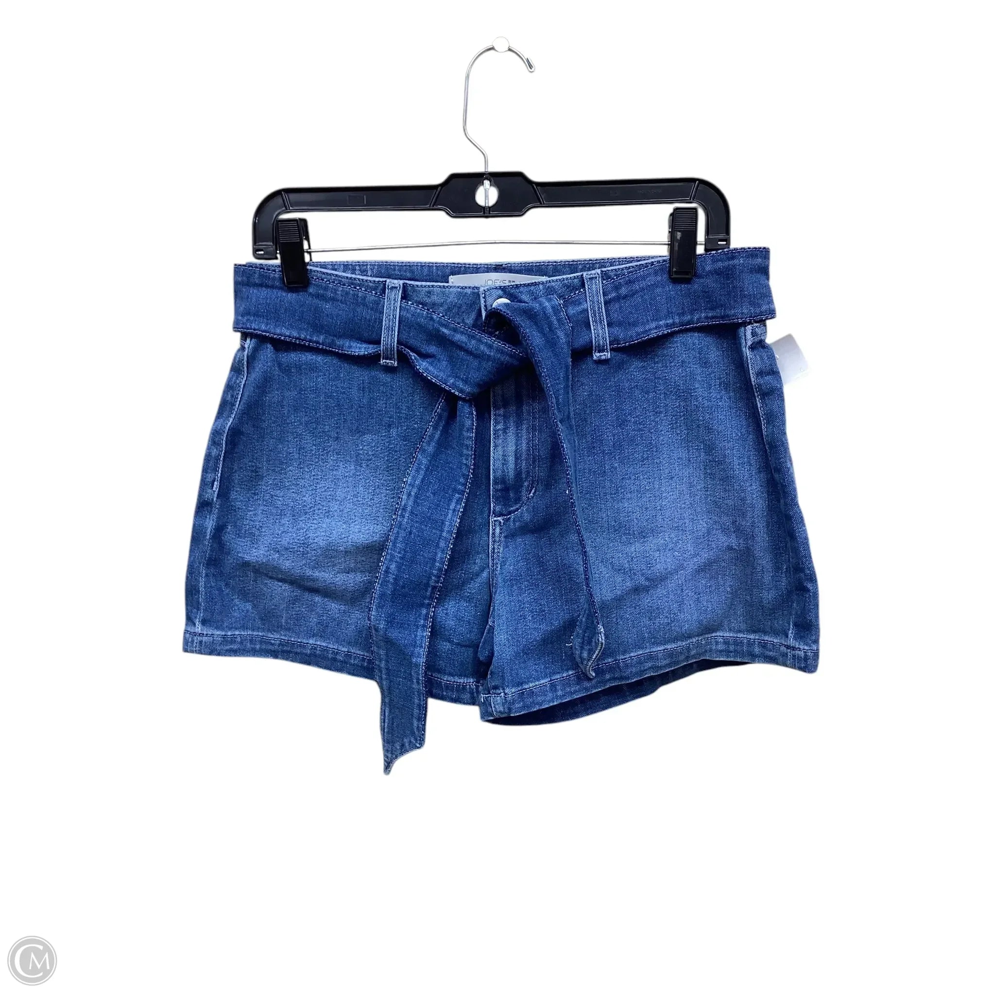 Leather Patch Men's JeansShorts By Joes Jeans In Blue Denim, Size: 6