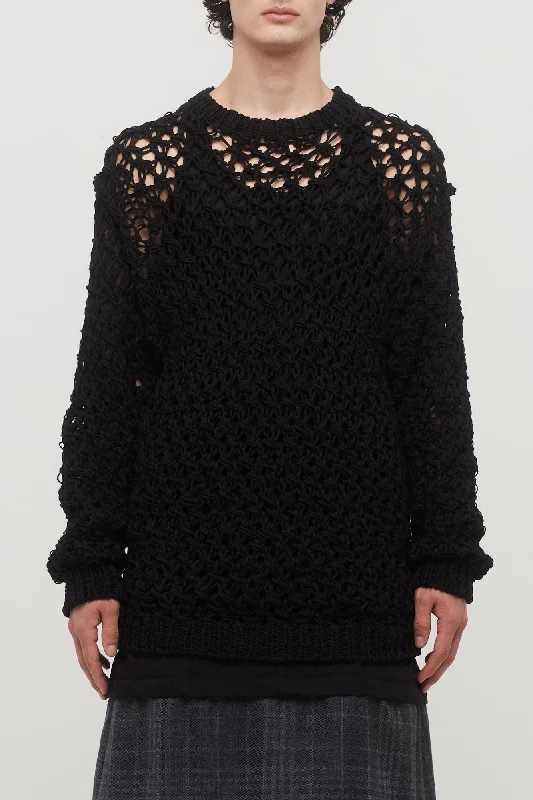 Men's Coats for Every OccasionJunya Watanabe MAN Open Knit Sweater