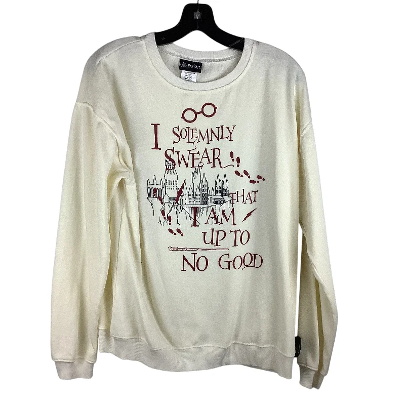 Elevated Men's Lounge HoodiesSweatshirt Crewneck By Clothes Mentor In White, Size: M Elevated Men's Lounge HoodiesSweatshirt Crewneck By Clothes Mentor In White, Size: M