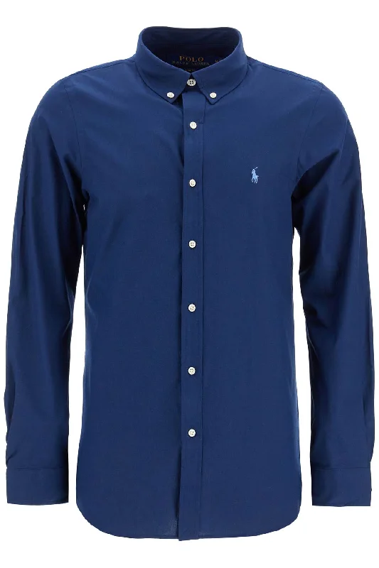 Men's Shirts with Pin CollarsPolo Ralph Lauren Men's Slim Fit Shirt In Stretch Poplin Men's Shirts with Pin CollarsPolo Ralph Lauren Men's Slim Fit Shirt In Stretch Poplin