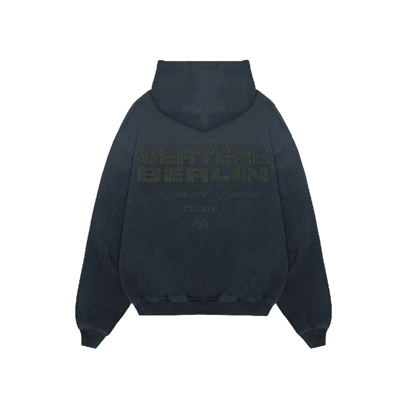 Men's Sweaters for Cold WeatherRADIANCE HOODIE - WASHED BLACK