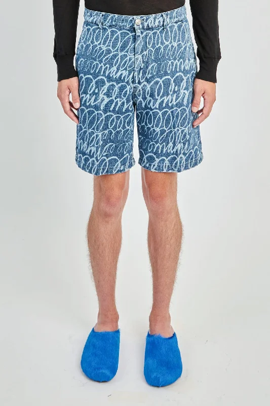 Affordable Men's Winter CoatsMarni All Over Scribble Shorts