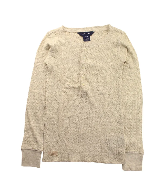 Men's Sweaters with Drawstring WaistbandsRalph Lauren Knit Sweater 7Y