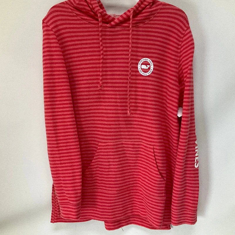 Men's Hoodies with Military InfluenceSweatshirt Hoodie By Vineyard Vines In Striped Pattern, Size: S Men's Hoodies with Military InfluenceSweatshirt Hoodie By Vineyard Vines In Striped Pattern, Size: S