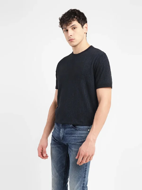 Men's Shirts with Contrast StitchingMen's Brand Logo Slim Fit T-shirt