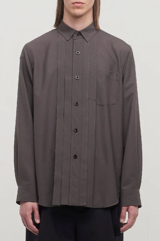 Men's Coats Made in the USASacai Suiting Shirt in Taupe
