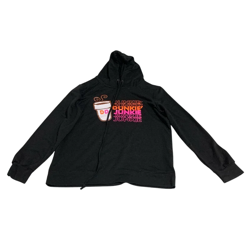 Men's Hoodies for GymSweatshirt Hoodie By Clothes Mentor In Black, Size: M